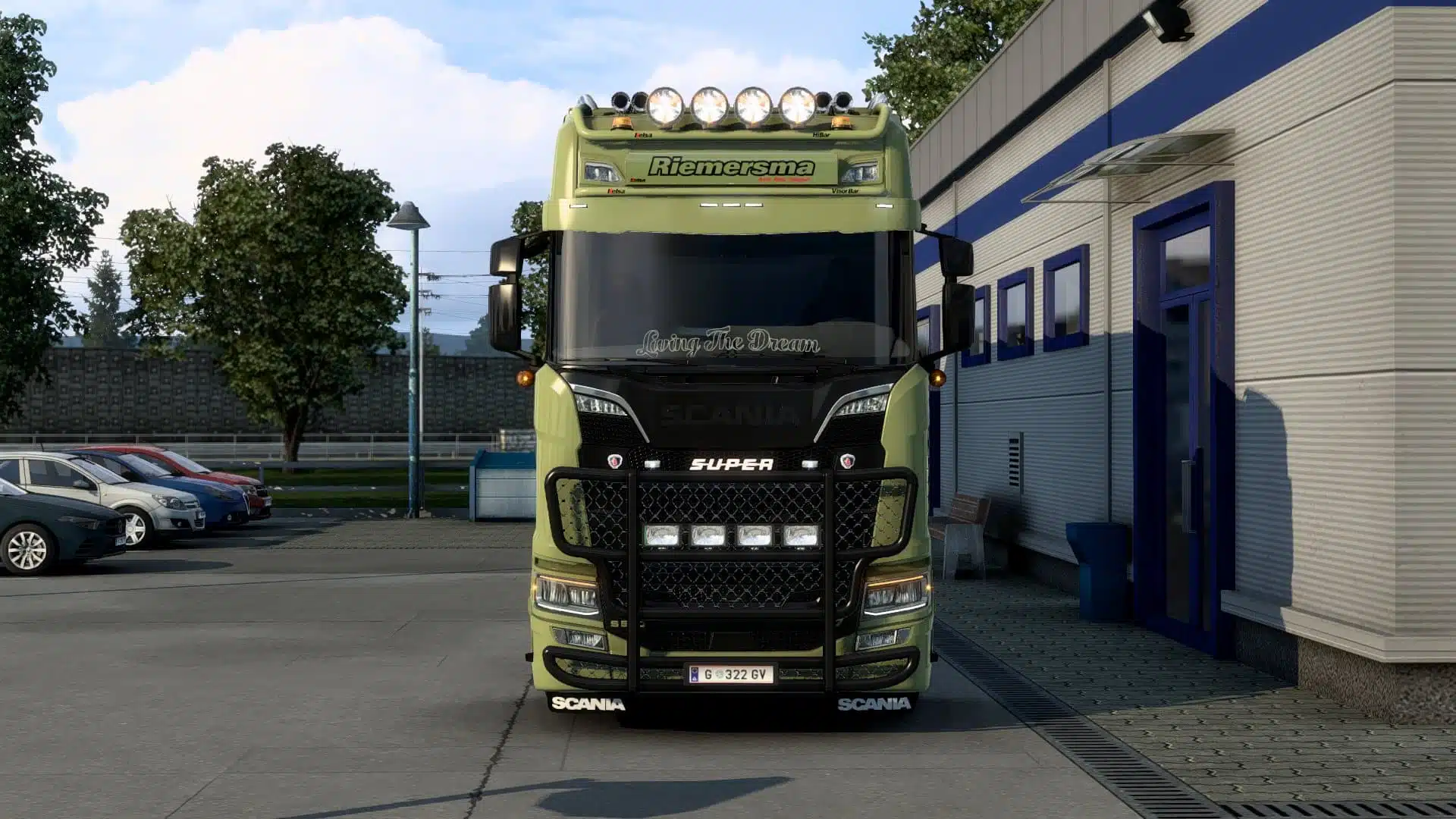 Bullbar Scania Riemersma