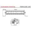 LED-Leiste | 150 Watt | 6000 Lumen | 9-30V | 40cm. Kabel | Deutsch-Stecker TRSW12281-30D – Bild 5