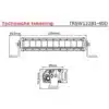 LED bar | 200 watts | 8000 lumens | 9-30v | 40cm. cable | Deutsch connector TRSW12281-40D - Image 5