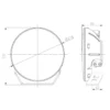 LED verstraler chrome met dagrijverlichting | 12.000 lumen | 9-36v | WD-80120C.1 - Afbeelding 4